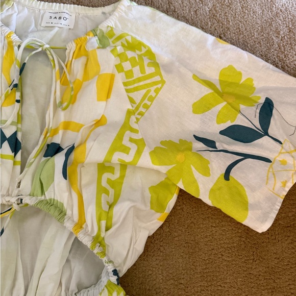 Tropical Print Two-Piece Set - Picture 4 of 8